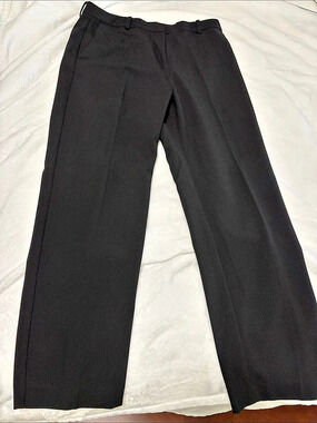 H&M Black Straight-Leg Pants EU 36